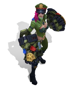 Officer Vi Emerald chroma