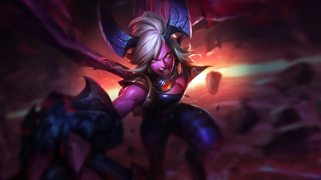 Demon Vi splash art
