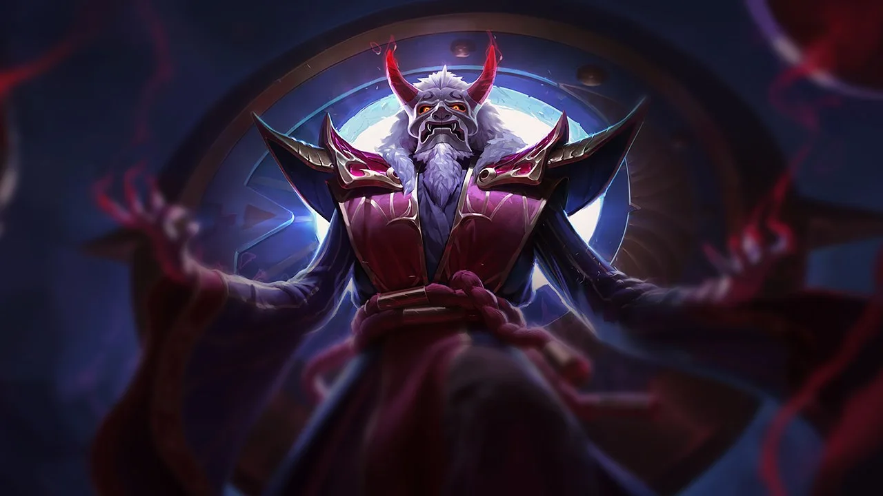 Blood Moon Zilean splash art