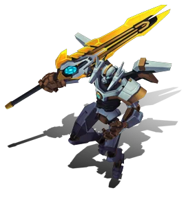 Mecha Aatrox Pearl chroma