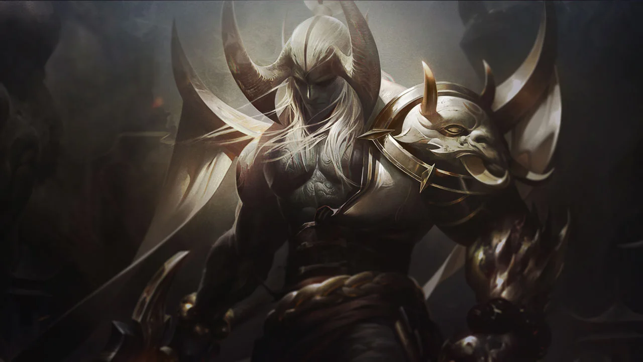 Prestige Blood Moon (2022) Aatrox splash art