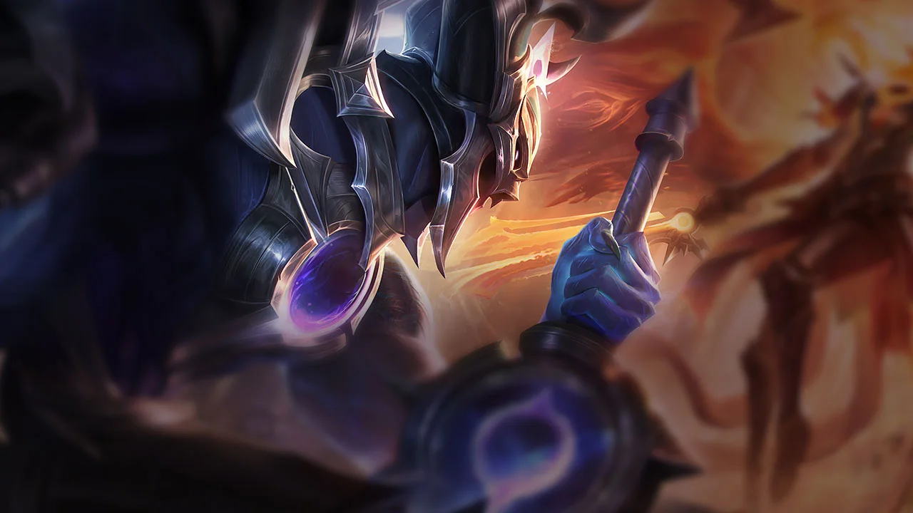 Lunar Eclipse Aatrox splash art