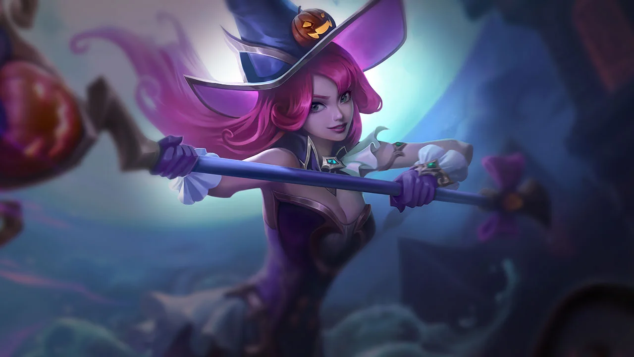 Bewitching Nami splash art