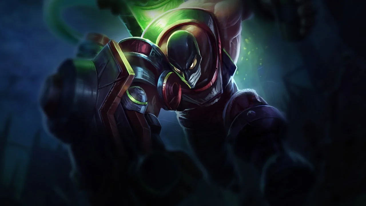 Augmented Singed splash art
