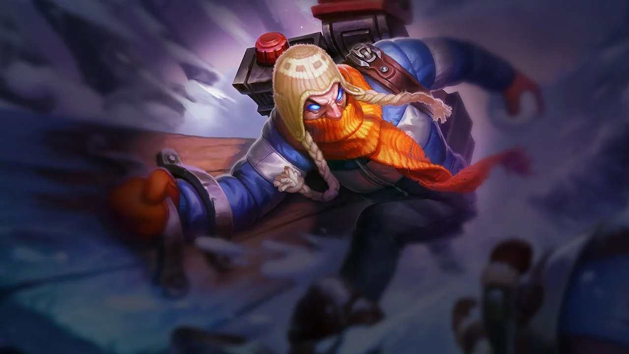 Snow Day Singed splash art