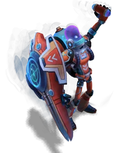 Astronaut Singed Ruby chroma