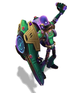 Astronaut Singed Emerald chroma