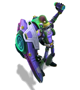 Astronaut Singed Amethyst chroma