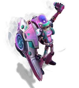 Astronaut Singed Rose Quartz chroma
