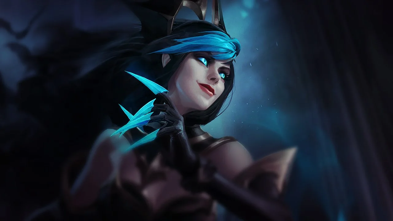 Shadow Evelynn splash art