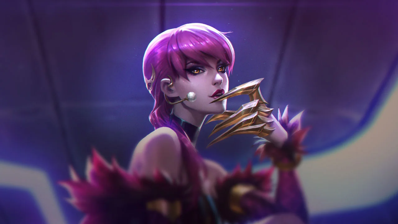 KDA Evelynn splash art