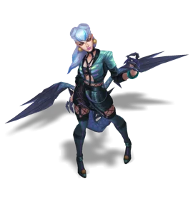KDA ALL OUT Evelynn Turquoise chroma