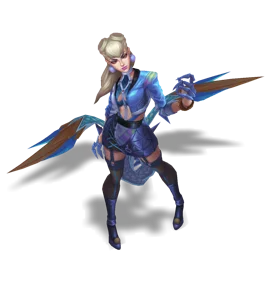 KDA ALL OUT Evelynn Sapphire chroma
