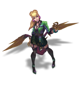 KDA ALL OUT Evelynn Emerald chroma