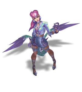 KDA ALL OUT Evelynn Pearl chroma