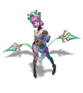 Spirit Blossom Evelynn Turquoise chroma