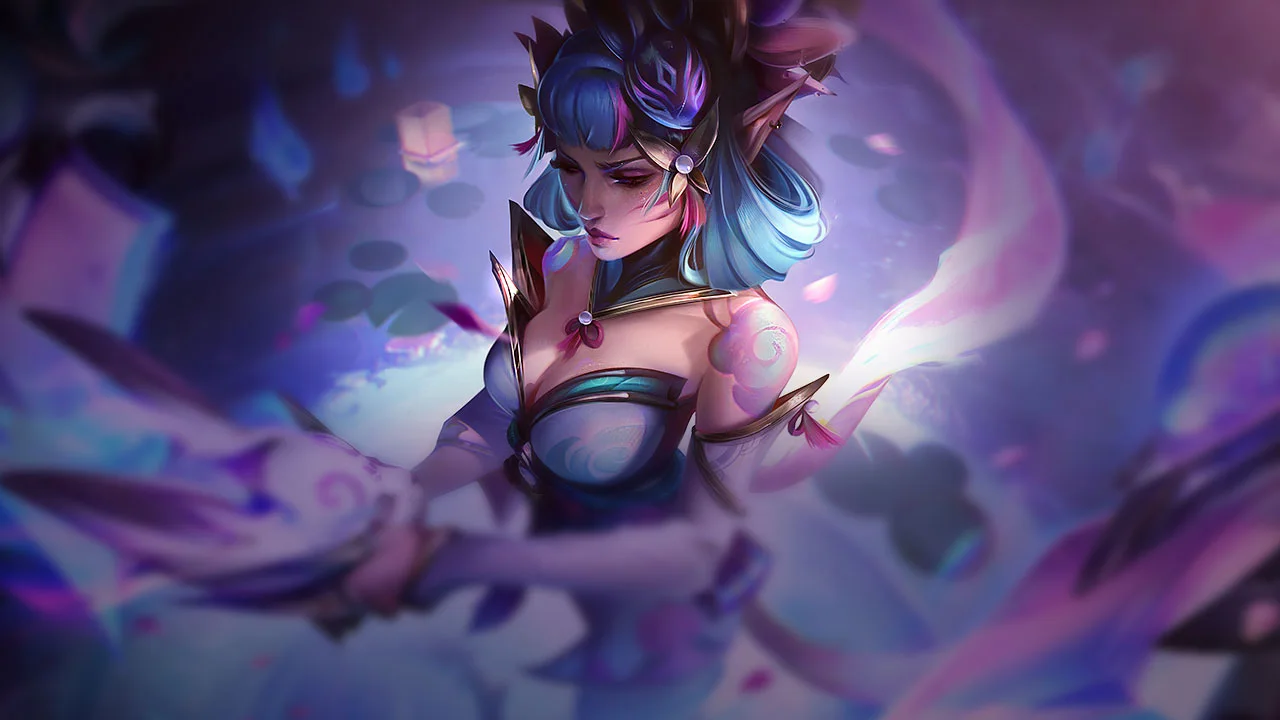 Spirit Blossom Evelynn splash art