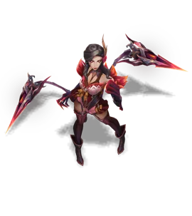 High Noon Evelynn Ruby chroma