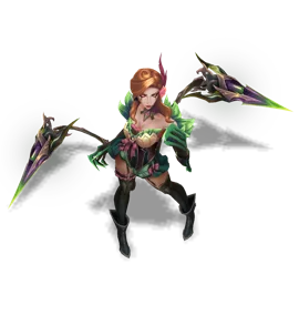High Noon Evelynn Emerald chroma