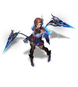 High Noon Evelynn Sapphire chroma
