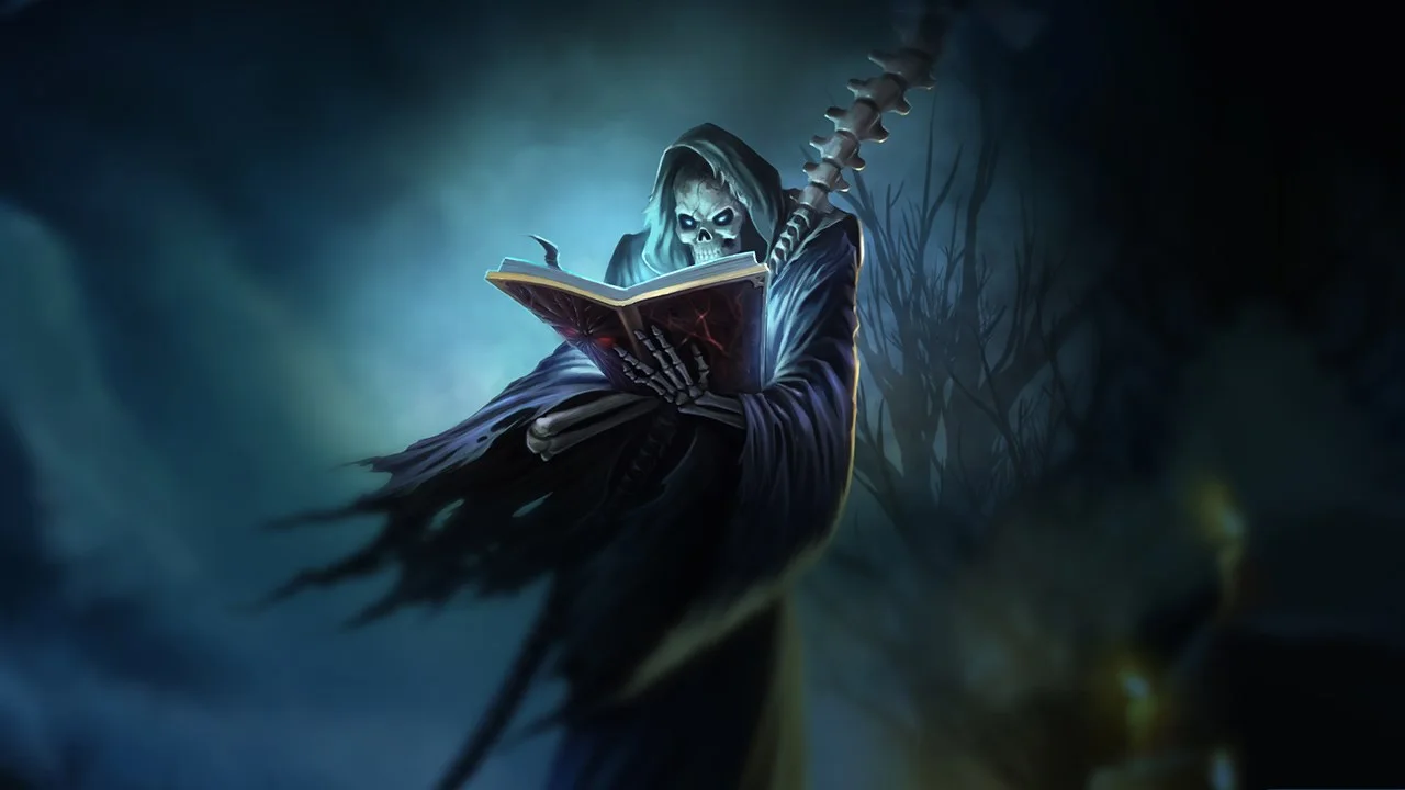 Grim Reaper Karthus splash art