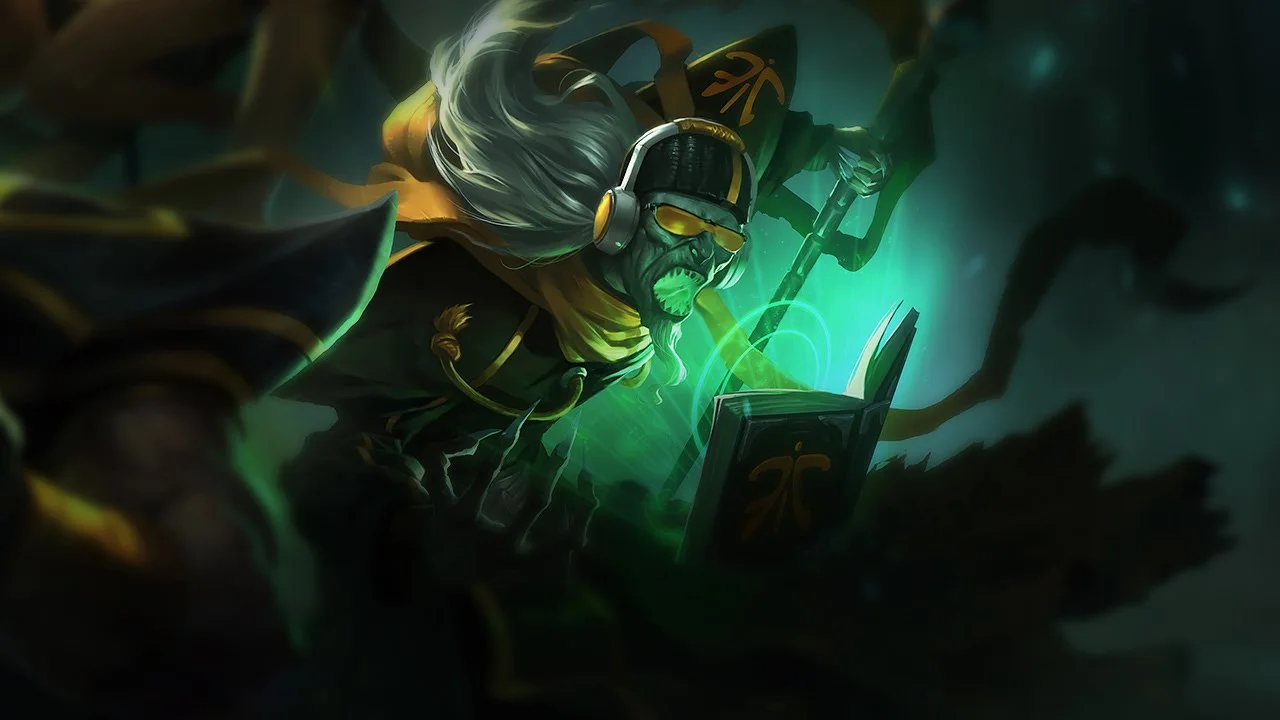 Fnatic Karthus splash art