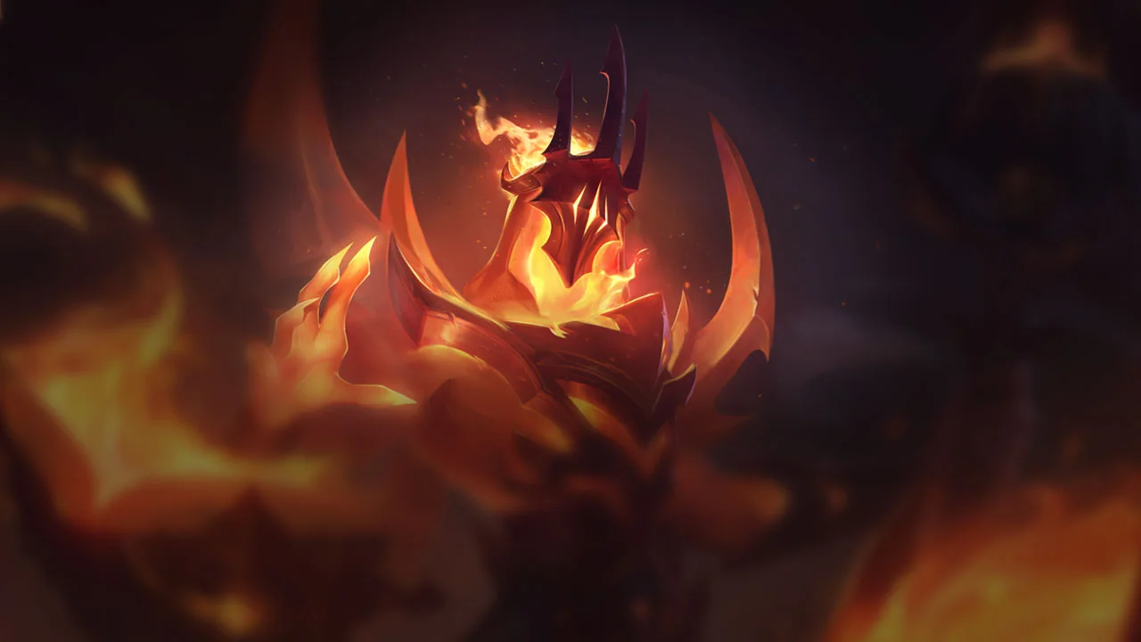 Infernal Karthus splash art