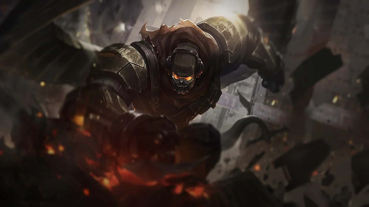Commando Galio splash art