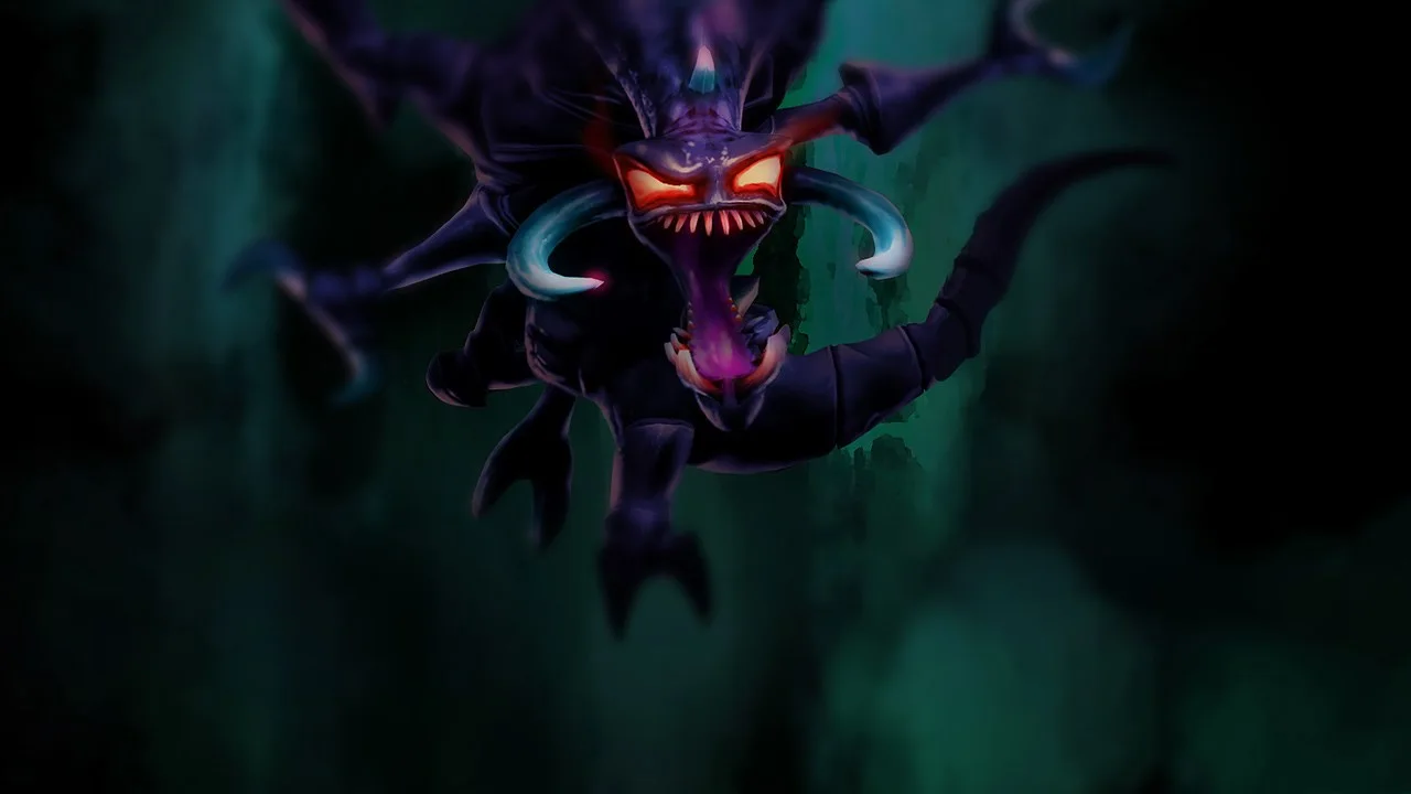 Nightmare Cho'Gath splash art