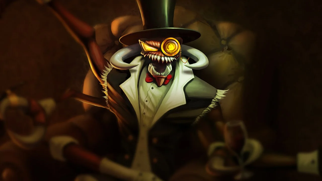 Gentleman Cho'Gath splash art