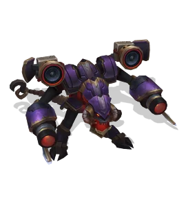 Battlecast Prime Cho'Gath Tanzanite chroma