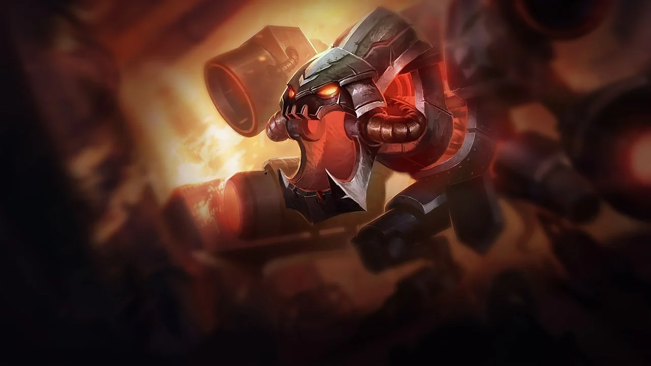 Battlecast Prime Cho'Gath splash art