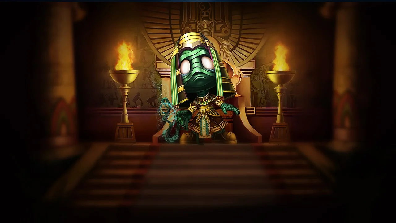 Pharaoh Amumu splash art