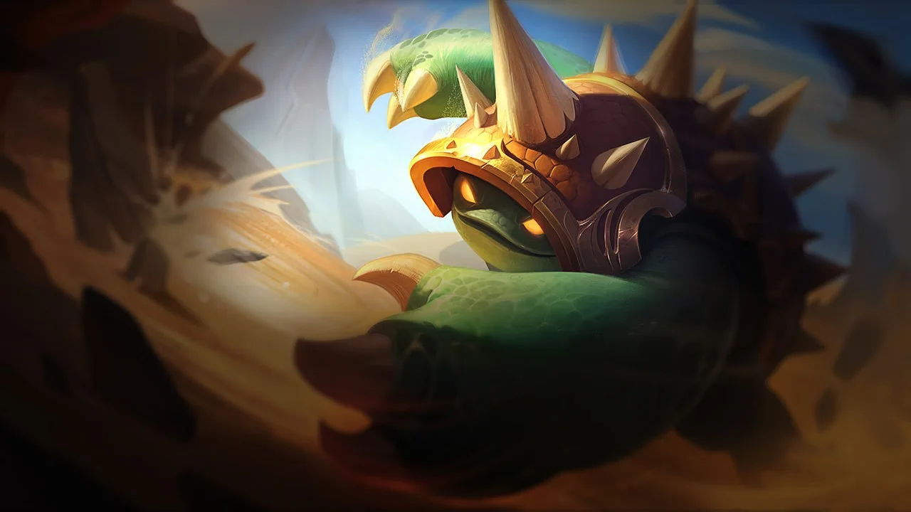 Original Rammus splash art