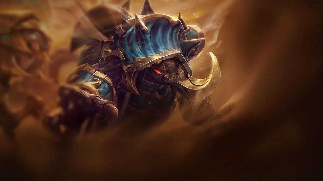 Guardian of the Sands Rammus splash art