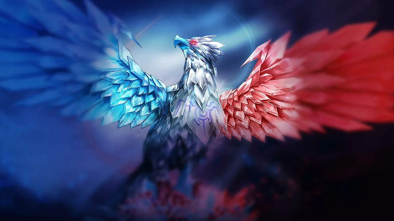 Team Spirit Anivia splash art