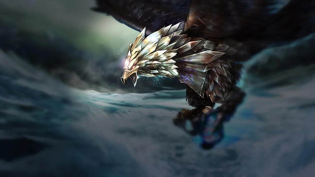 Bird of Prey Anivia splash art