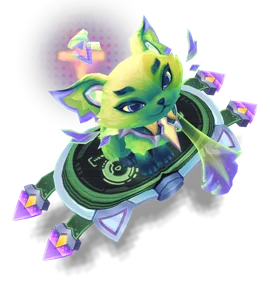 Cyber Cat Yuumi Emerald chroma