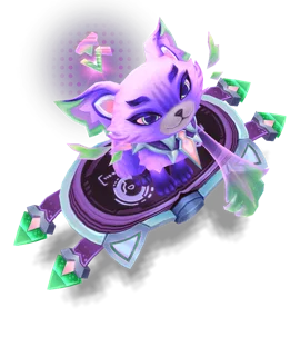 Cyber Cat Yuumi Amethyst chroma