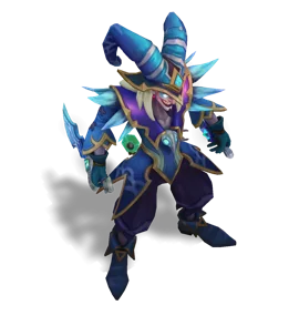 Arcanist Shaco Sapphire chroma