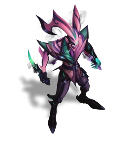 Crime City Nightmare Shaco Rose Quartz chroma