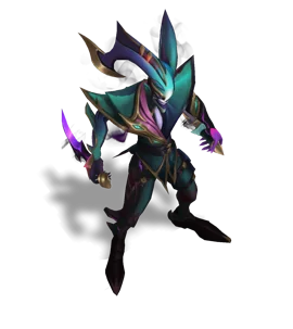 Crime City Nightmare Shaco Obsidian chroma