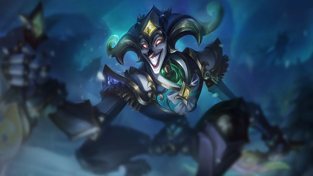 Winterblessed Shaco splash art