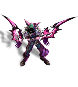 Soul Fighter Shaco Rose Quartz chroma