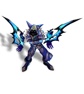 Soul Fighter Shaco Sapphire chroma