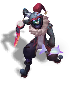 Cat-in-the-Box Shaco Obsidian chroma