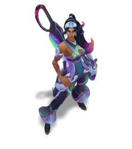 Space Groove Samira Rainbow chroma