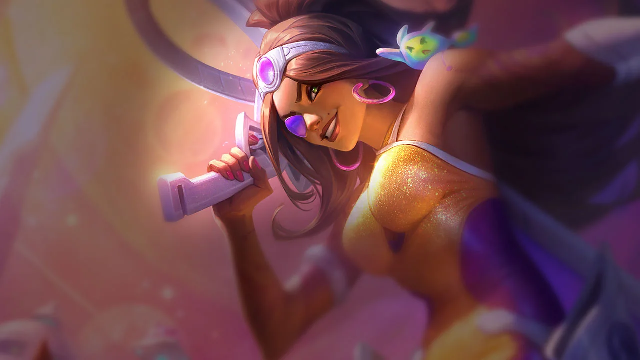 Space Groove Samira splash art