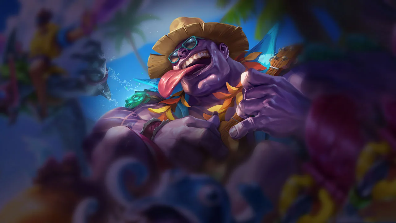 Pool Party Mundo Dr. Mundo splash art