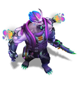 Street Demons Dr. Mundo Tanzanite chroma
